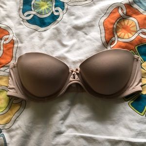 “Audrey” by aerie- nude strapless bra